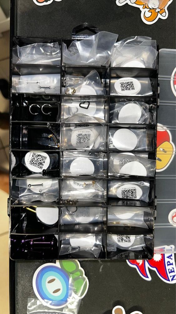 Body piercing kit completo profissionais