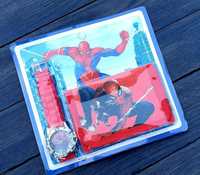 Zestaw zegarek z portfelem Spider-Man dla chłopca