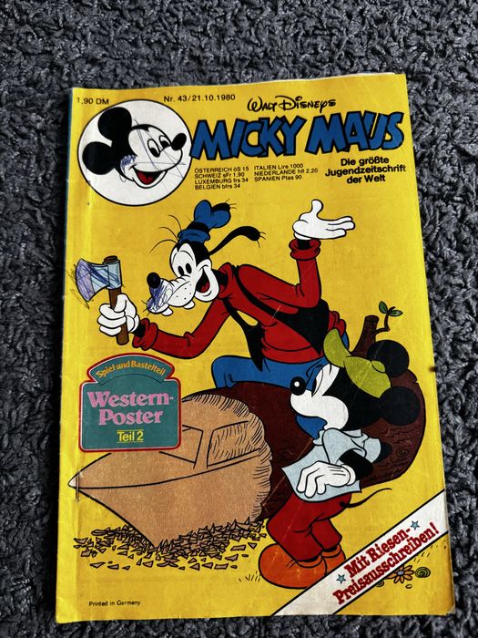 Комікс мікі маус