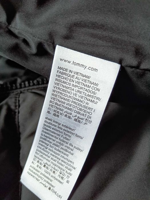 Kurtka puchowa od Tommy Hilfiger,XL, nowa, oryginalna, kolor czarny.