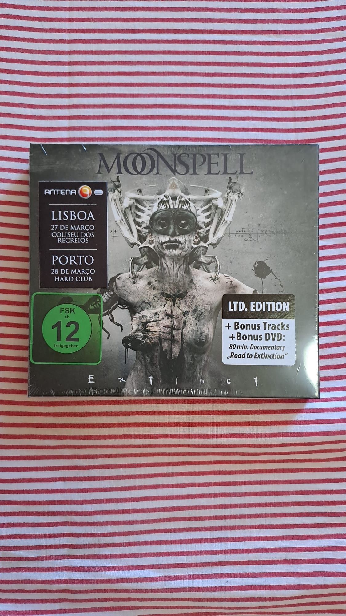álbum EXTINCT - MOONSPELL 2015 edição limitada