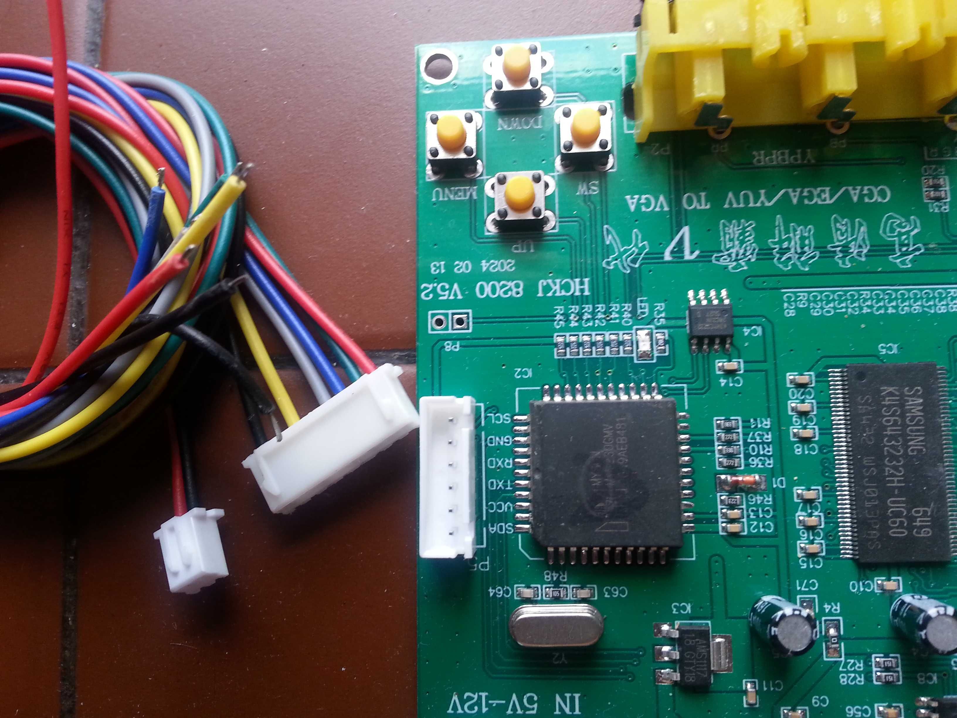 Karta graficzna, konwerter z CGA do VGA