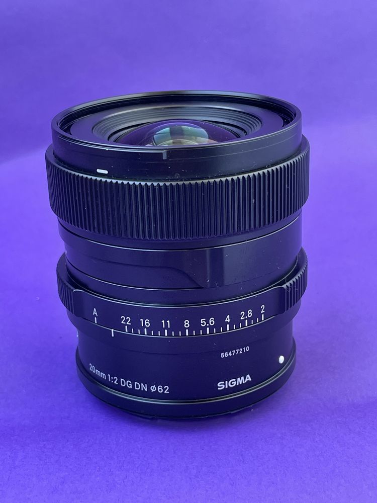 Sigma 20mm f/2 DG DN Contemporary (L-mount)