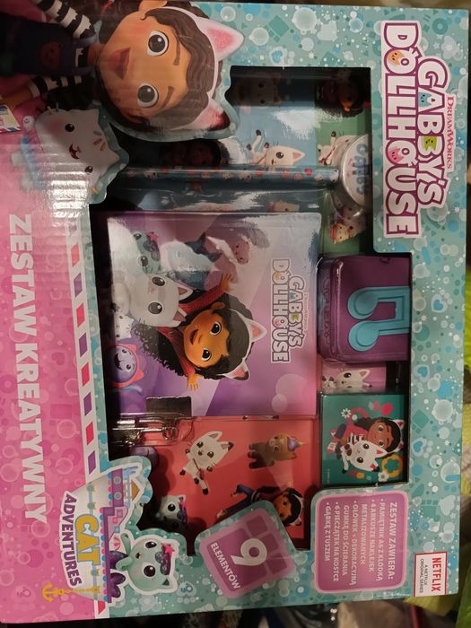 Zestaw kreatywny Koci Domek Gabi + gratis