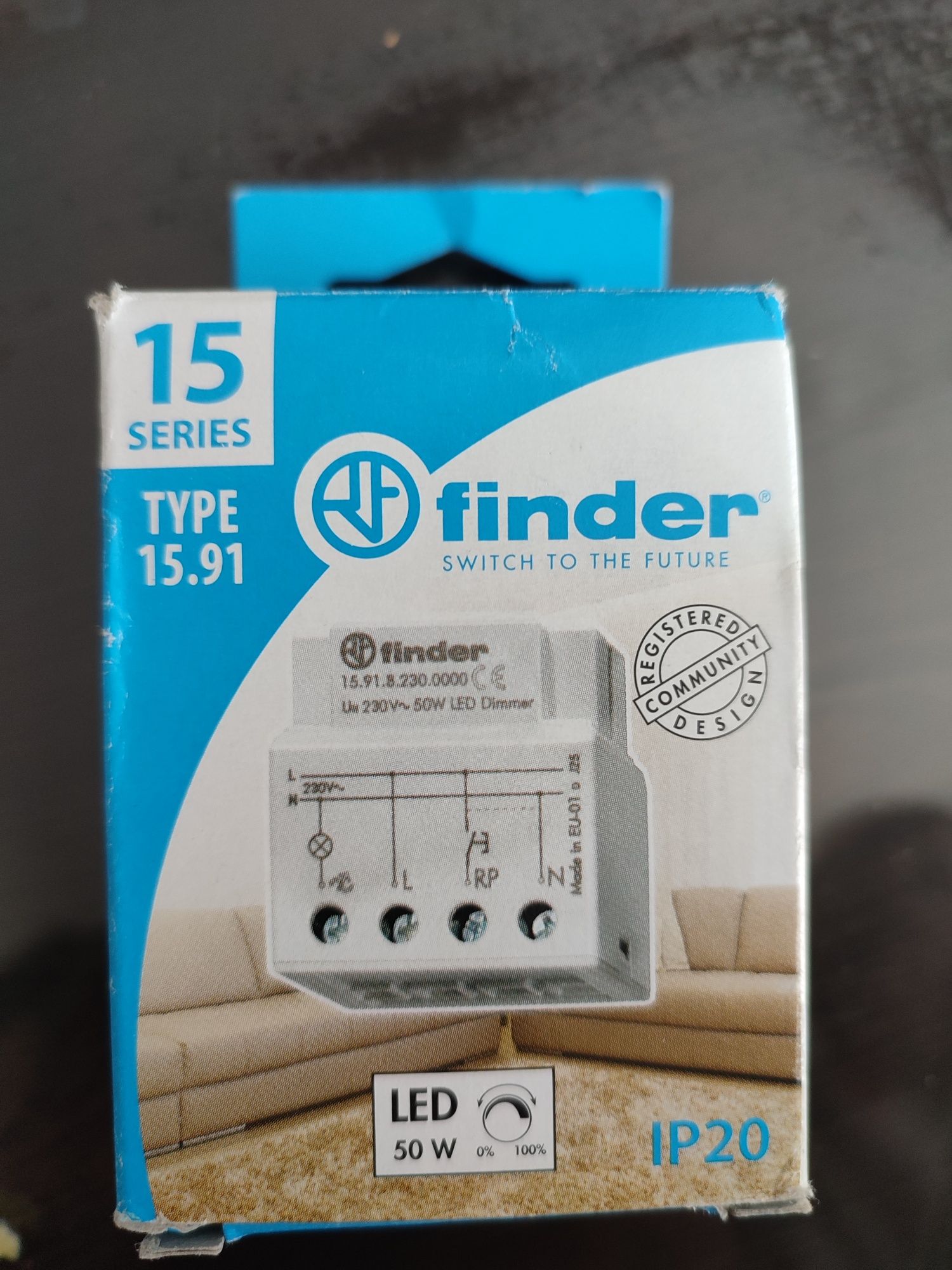 Finder Mechaniczny przekaźnik monostabilny