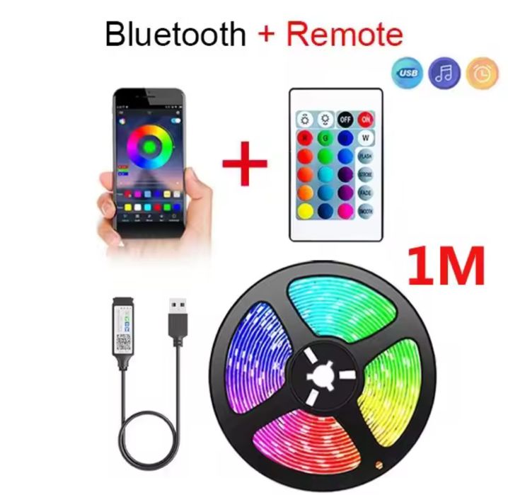 Стрічка Bluetooth USB Світлодіодна стрічка 5050 SMD 5 В USB