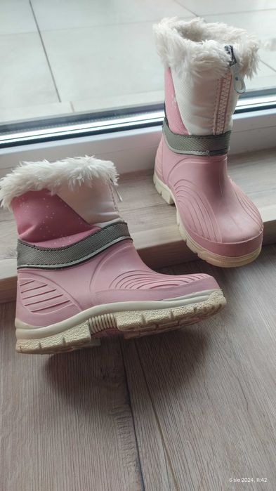 Buty zimowe dla dziewczynki