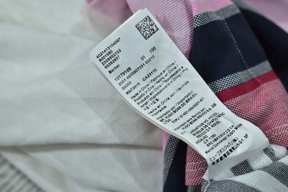 Hugo Boss Modern Fit Koszula Męska Cotton Pique L