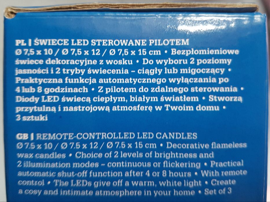 Swiece led nowe.