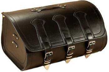 Kufer motocyklowy skórzany K09A 60cm chopper