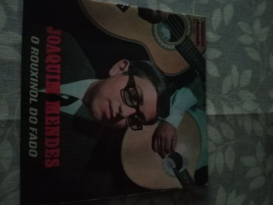 Vinil 7 'pol de Joaquim Mendes - o rouxinol do fado