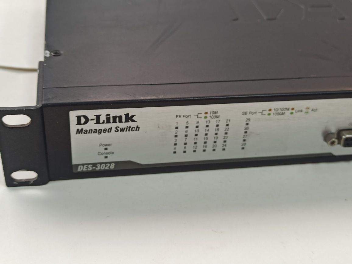 Коммутатор сетевой D-Link DES-3028