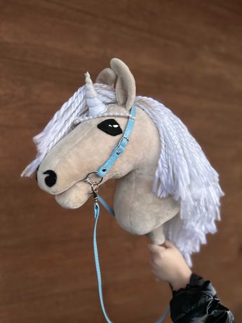 Hobby horse koń na kiju Dag Art Studio prestige komplet