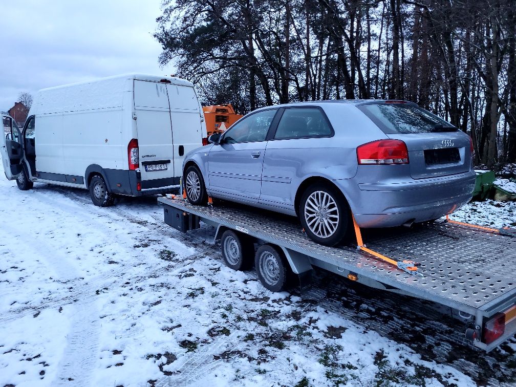 Transport lawetą, pomoc drogowa holowanie 24h