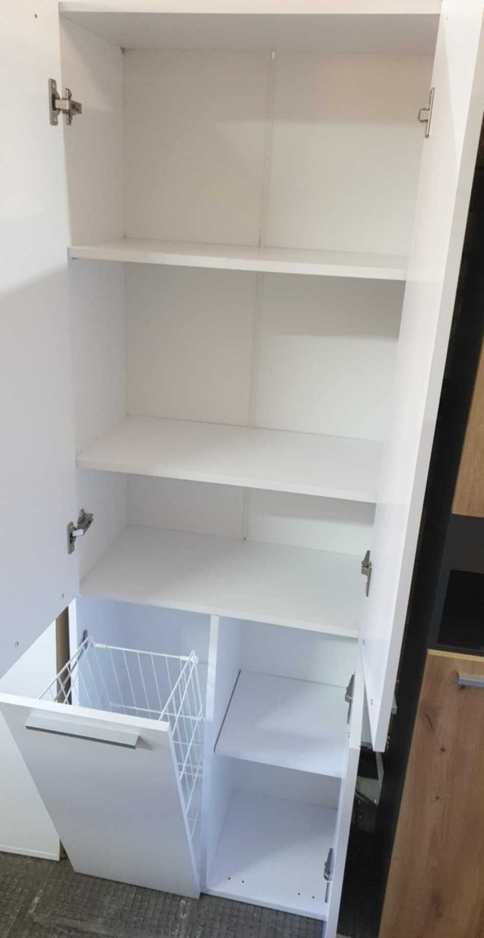 Słupek łazienkowy 60 cm - Praktyczne rozwiązanie do każdej łazienki