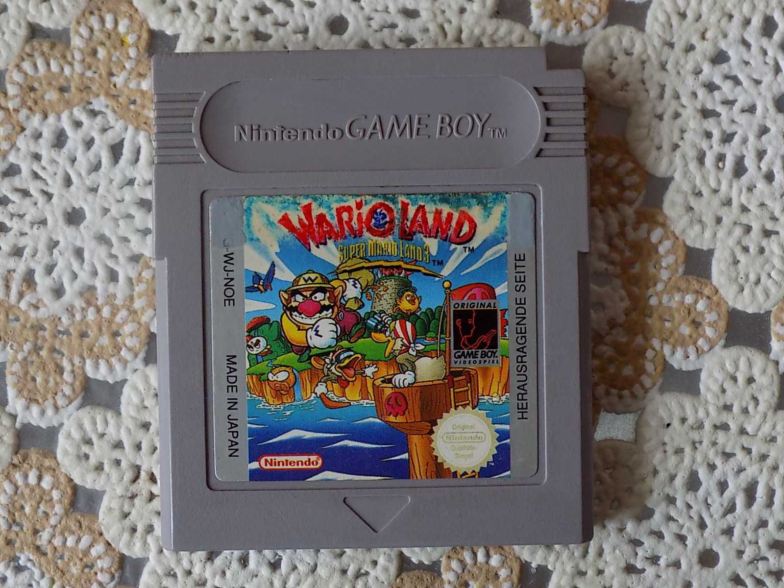 Wario Land + instrukcja na Nintendo GameBoy, GameBoy color, Advance SP