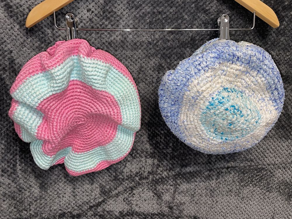 Conjunto de 2 Chapéus em Crochet