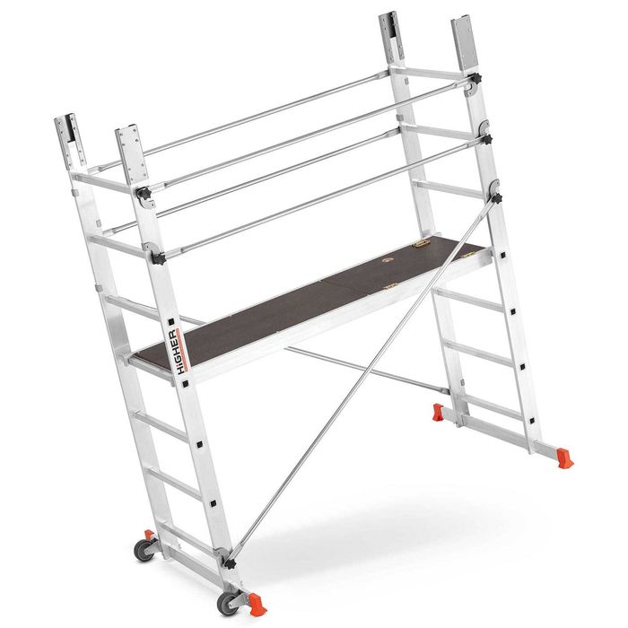 Rusztowanie aluminiowe składane jezdne HIGHER Addy wysokość 4,70m