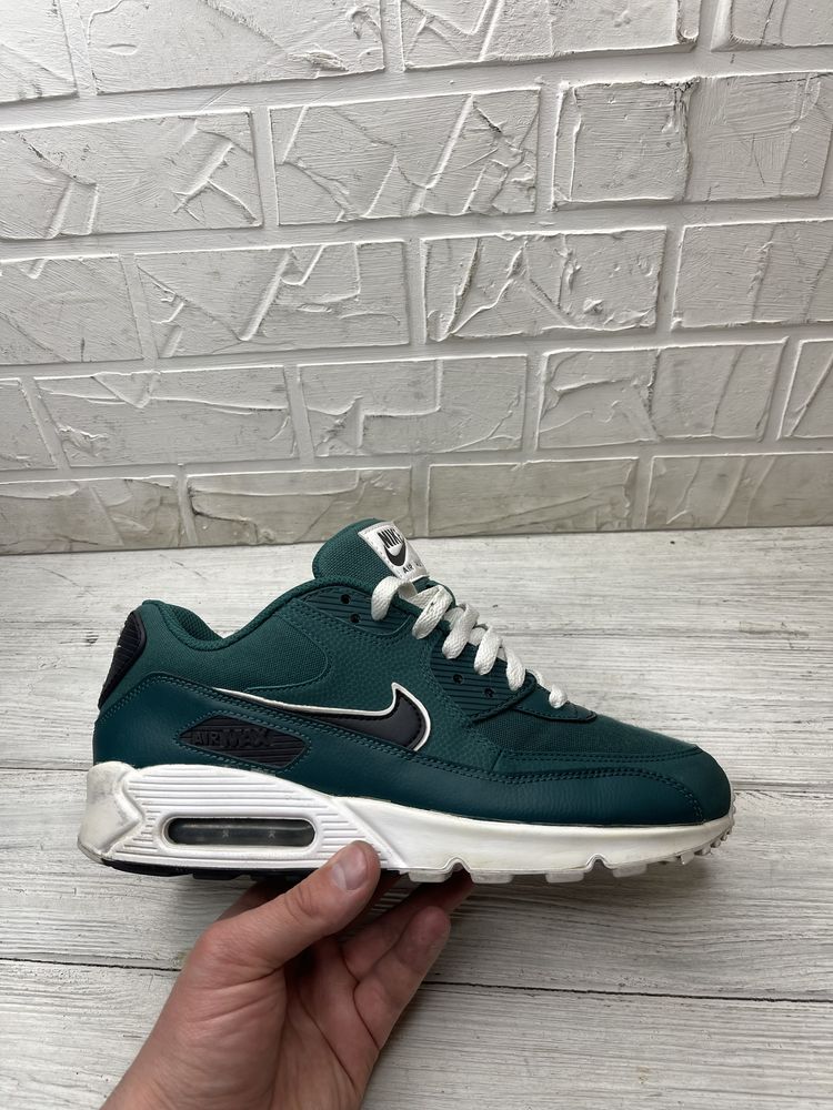 кроссовки nike air max 90 зеленые