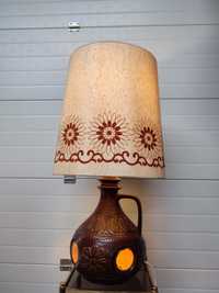 Lampa podłogowa/stołowa lata 60/70 Vintage design Sygnowana