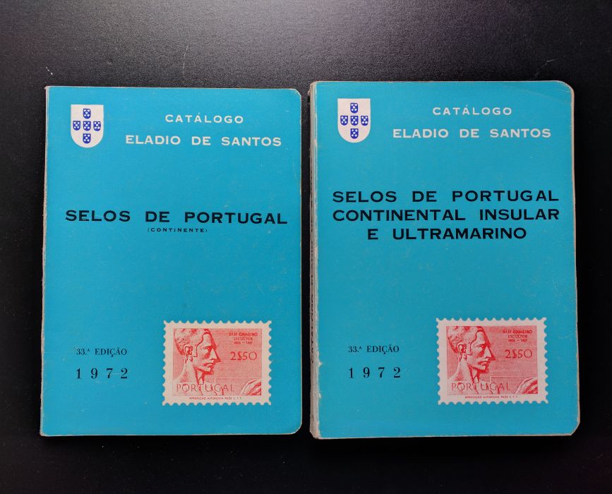 Conj. 2 Catálogos Eládio de Santos - 1972