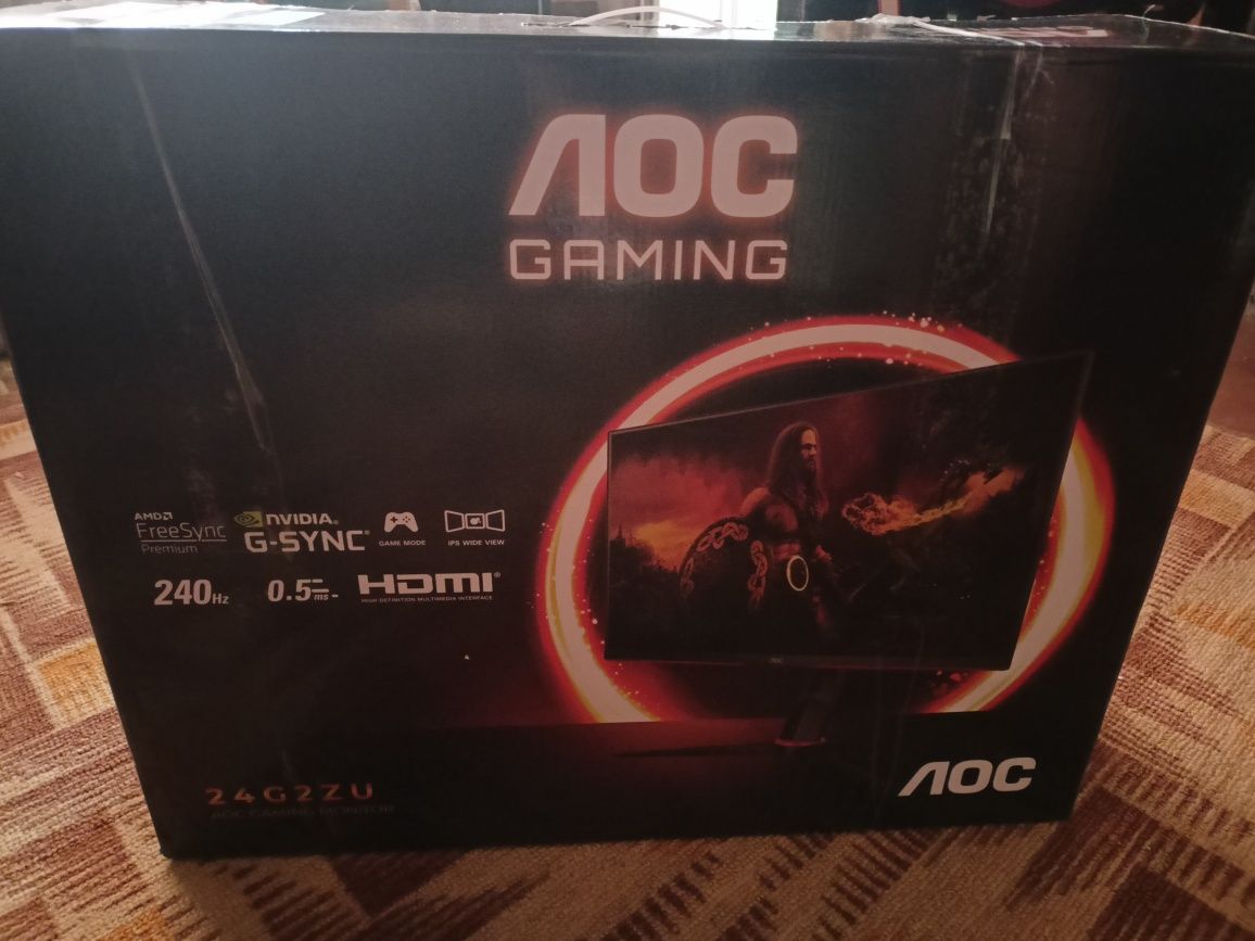 Игровой монитор 240hz AOC 24G2ZU