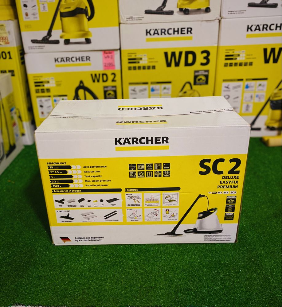 Пароочиститель Karcher SC 2 EasyFix, Premium, deluxe, новый, гарантия!