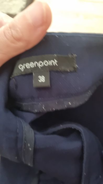 Granatowe spodnie Greenpoint 38