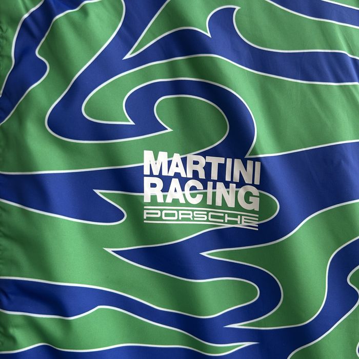 Чоловіча куртка Porsche Martini Racing оригінал зимова двухсороння хл