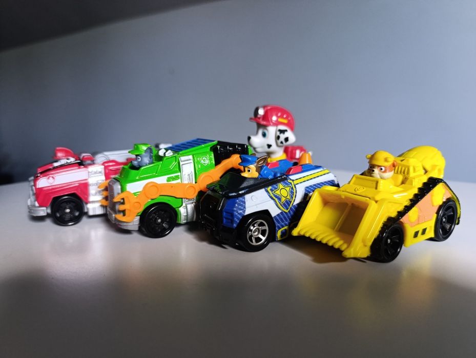 Pojazdy Autka psi patrol