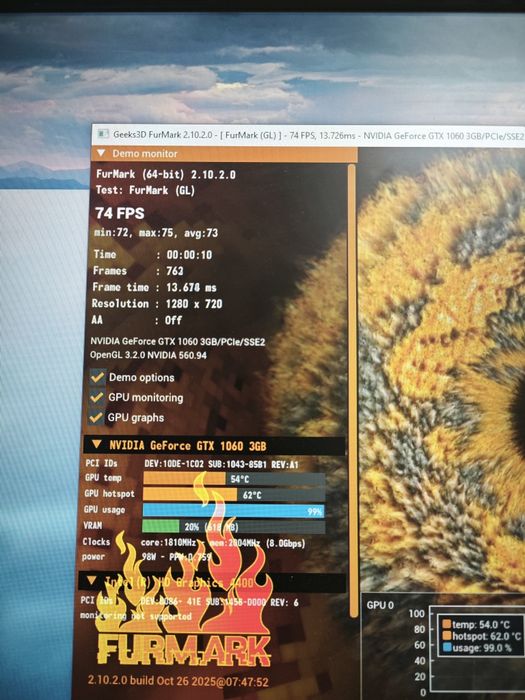 Nvidia rtx 1060 3 gb