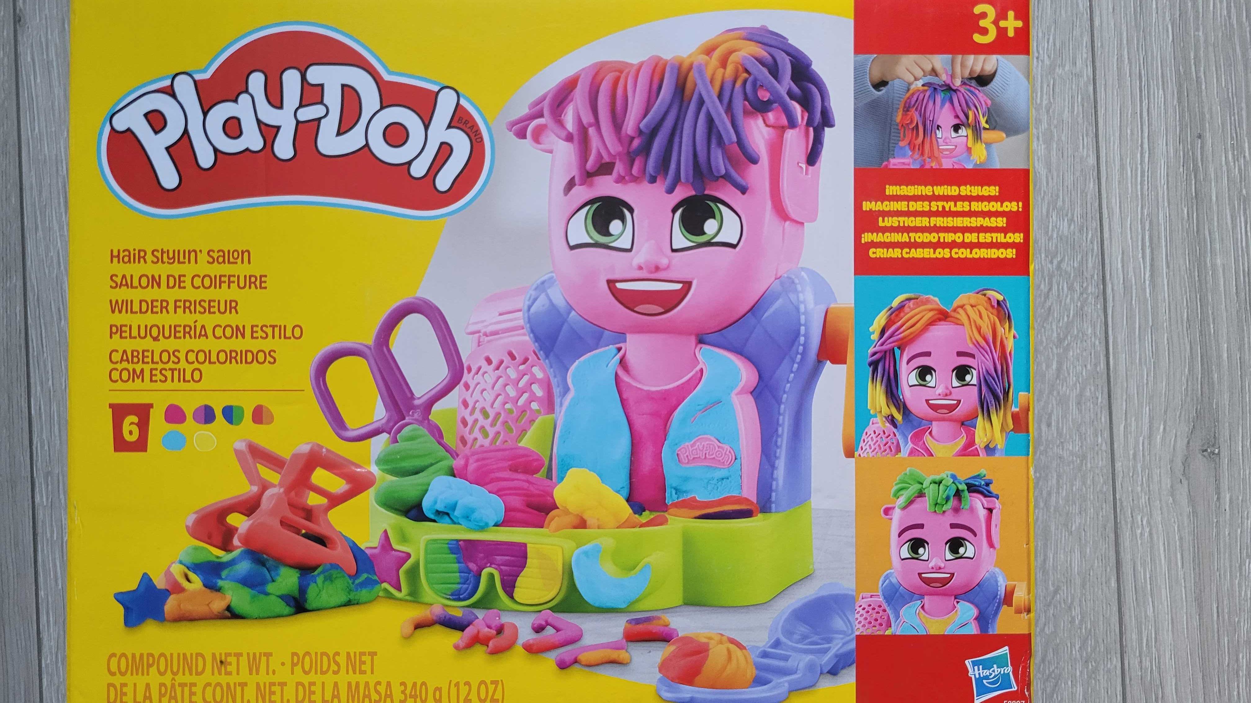 Ciastolina Hasbro Play-Doh Salon fryzjerski F8807