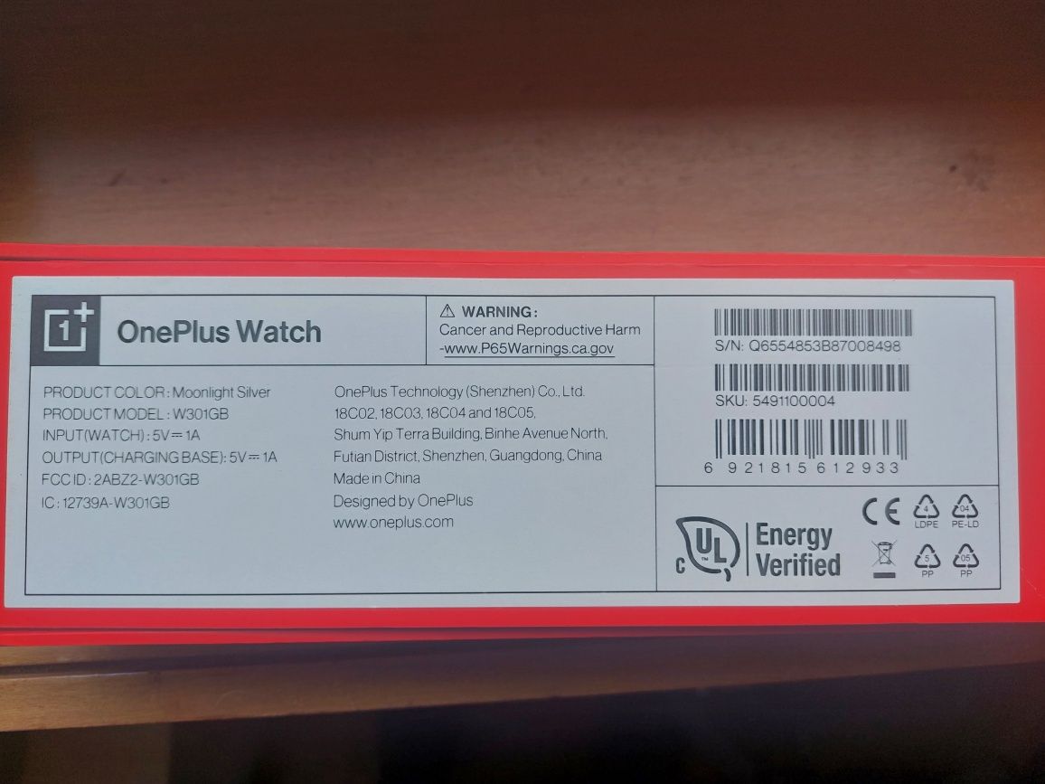 One Plus watch - em muito bom estado