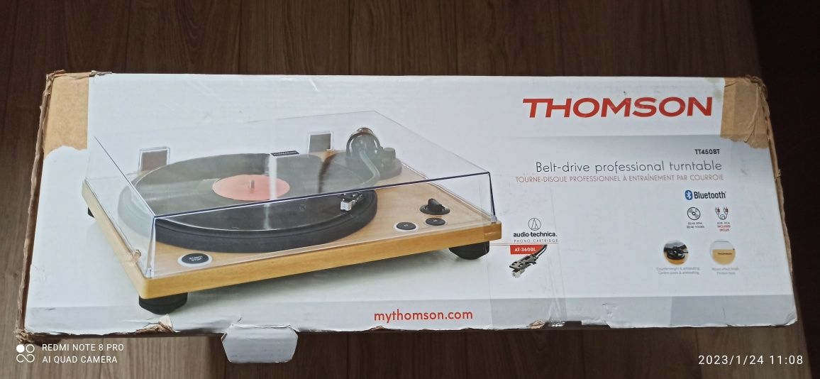 Thomson gramofon adapter