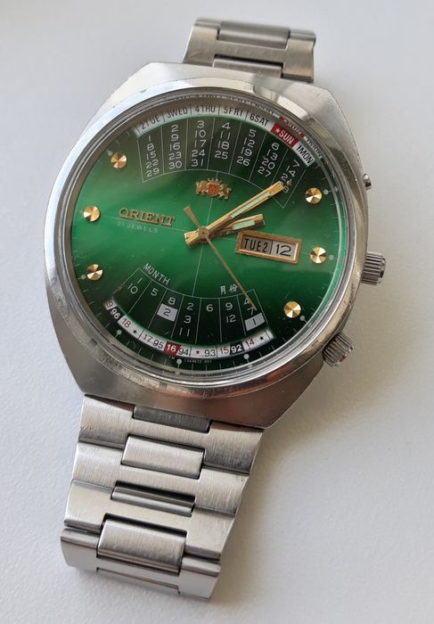 Zegarek męski Orient Patelnia, Cesarski, automatic 21 jewels