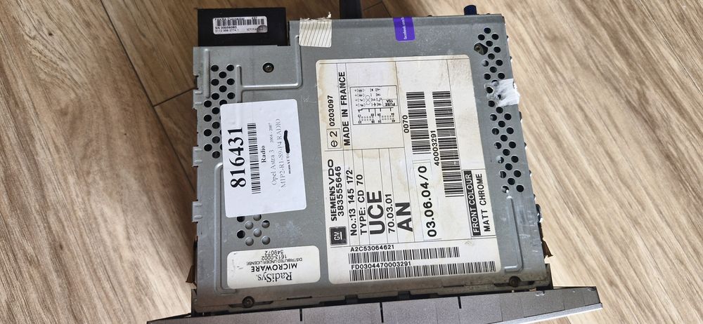 Radio CD 70, bluetooth Opel