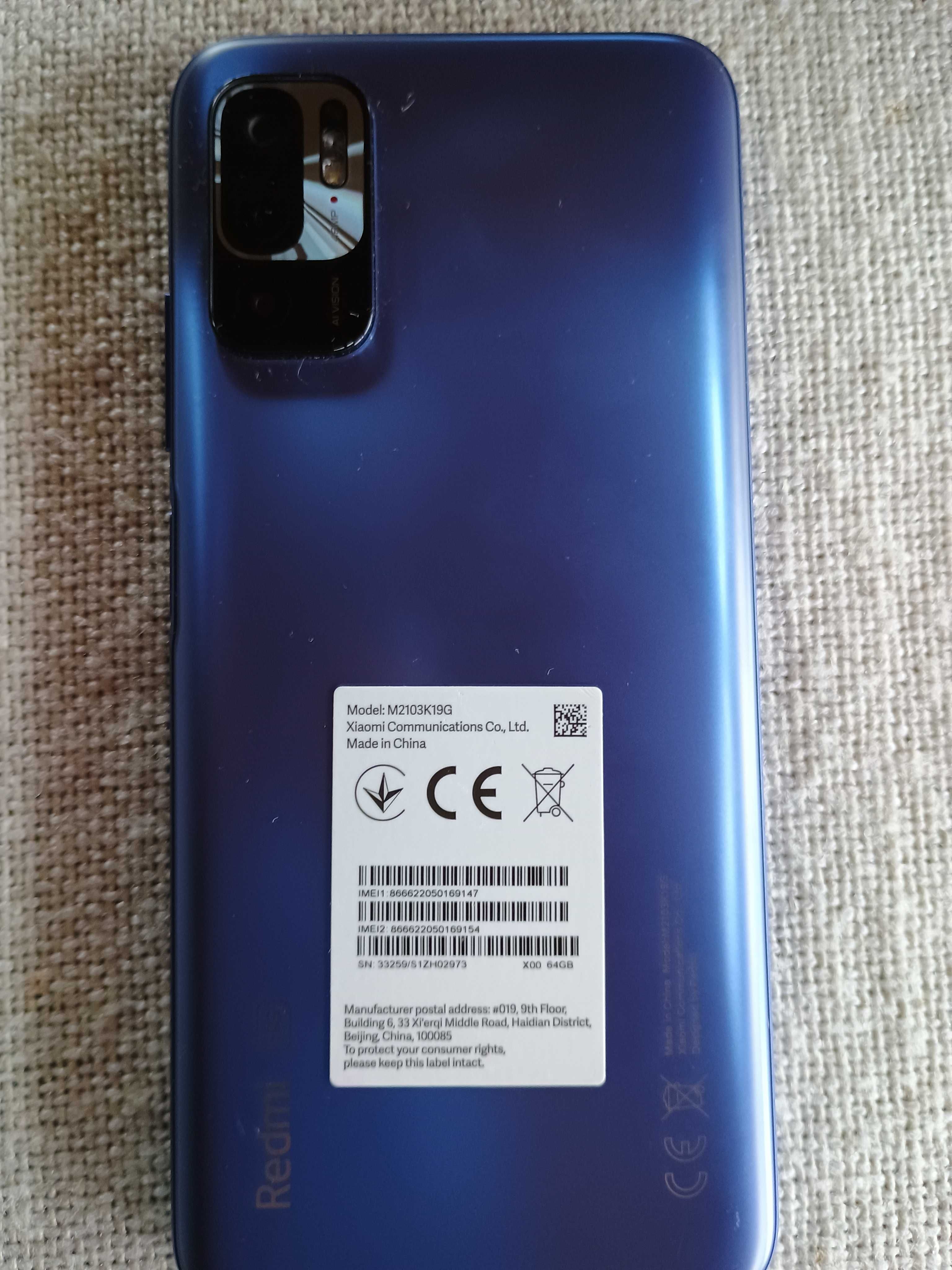 Xiaomi Redmi Note 10 5G 4/64GB – stan bardzo dobry – Dual SIM
