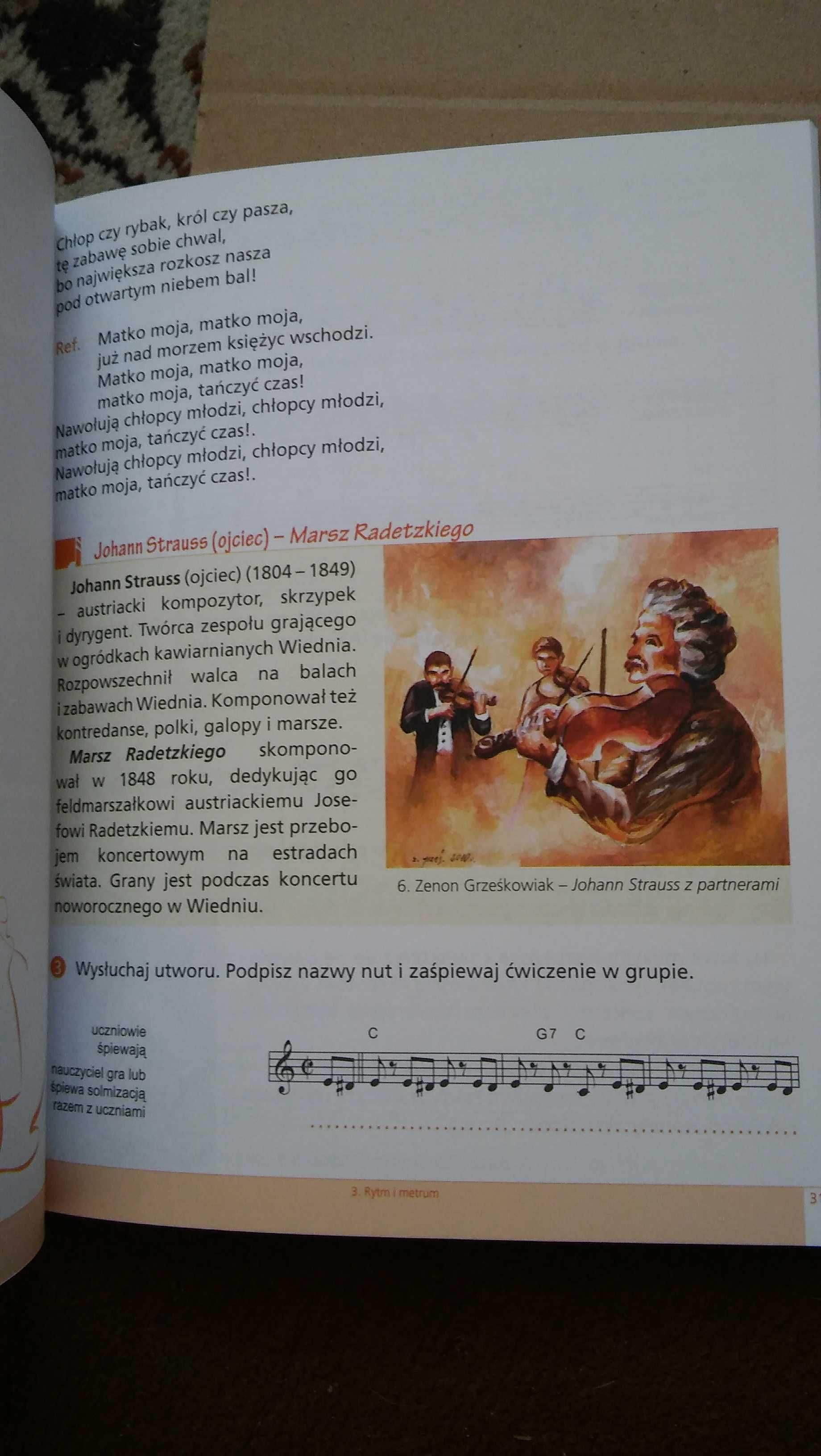 Muzyka, podręcznik do zajęć artystycznych w gimnazjum, Wachowiak