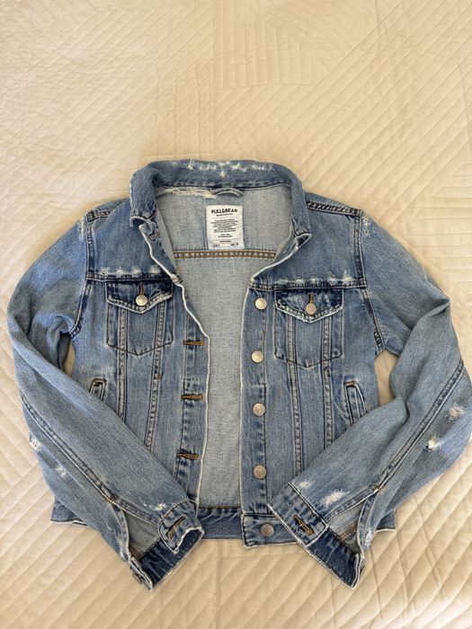 Джинсова куртка Pull and bear