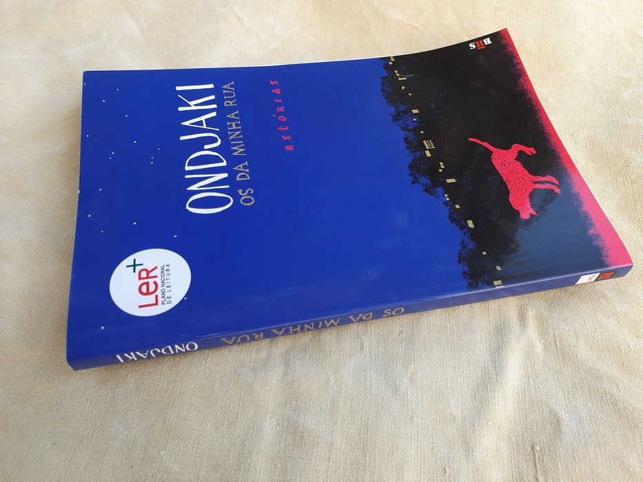 Conjunto de dois livros usados de Ondjáki e Gabriel Magalhães
