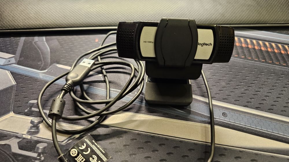 Kamerka Logitech C930c, osłona na obiektyw, stan idealny