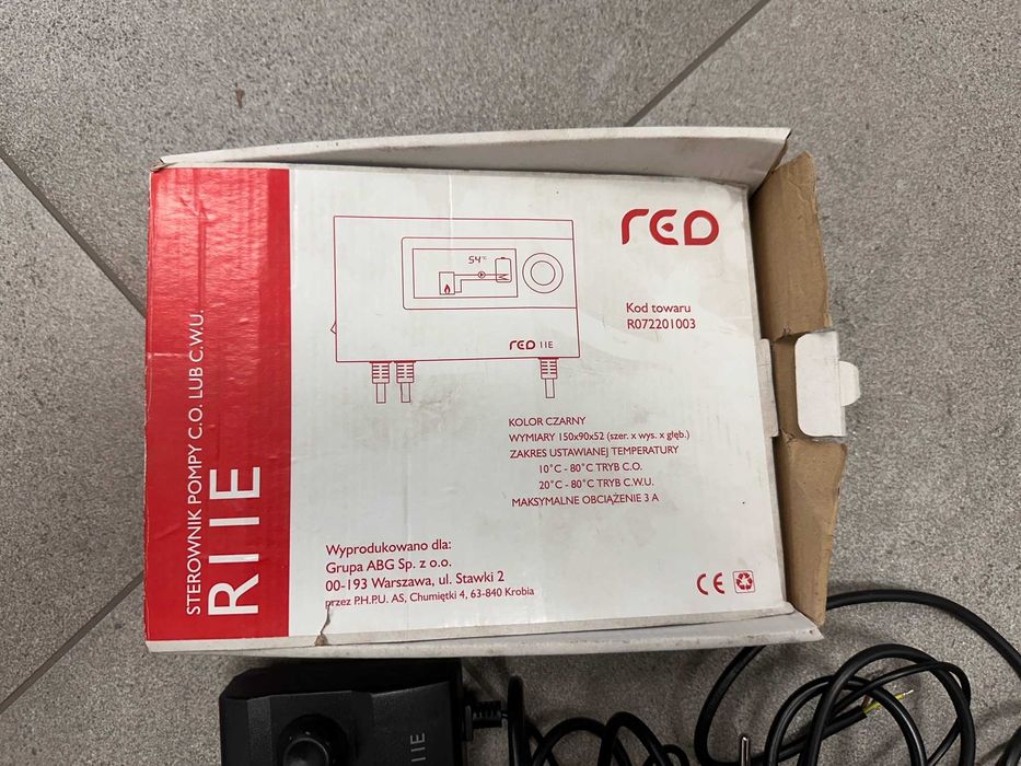 RED R11E sterownik pompy C.O. lub C.W.U. z systemem AntyStop