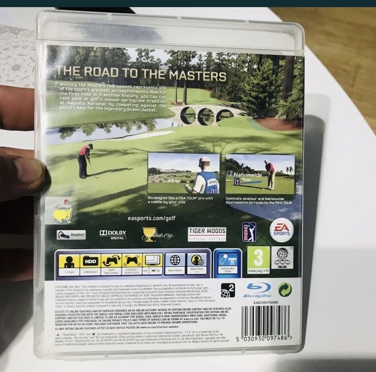 Tiger Woods PGA Tour 12: The Masters PS3