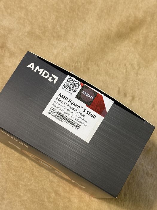 Процесор AMD Ryzen 5 5500 3.6GHz/16MB BOX