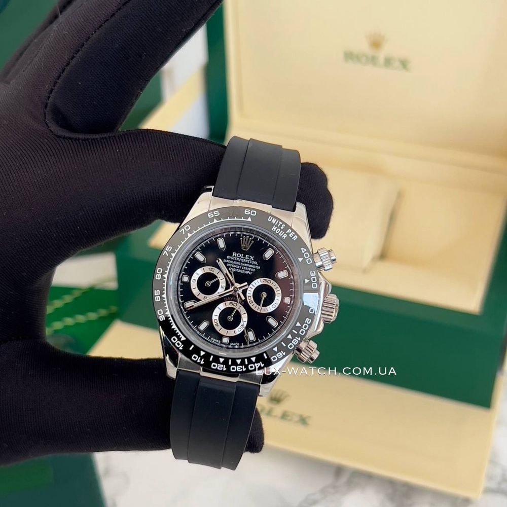 Часы мужские Rolex Daytona Silicone Ролекс