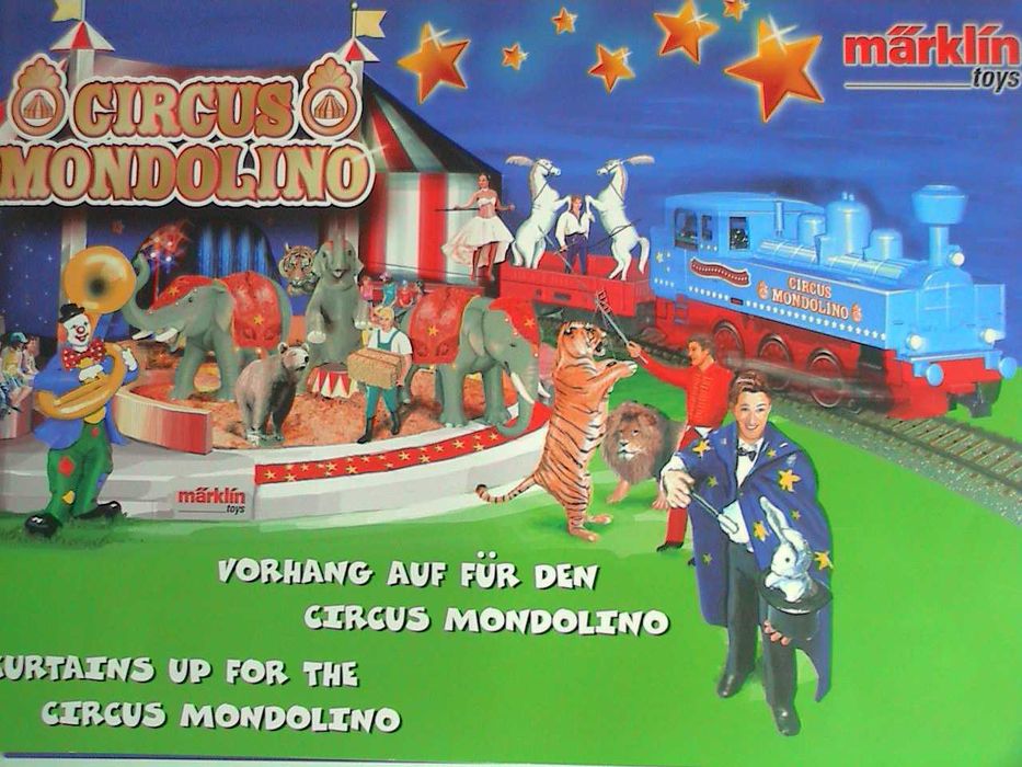 Kolejka marklin Cyrk Mondolino