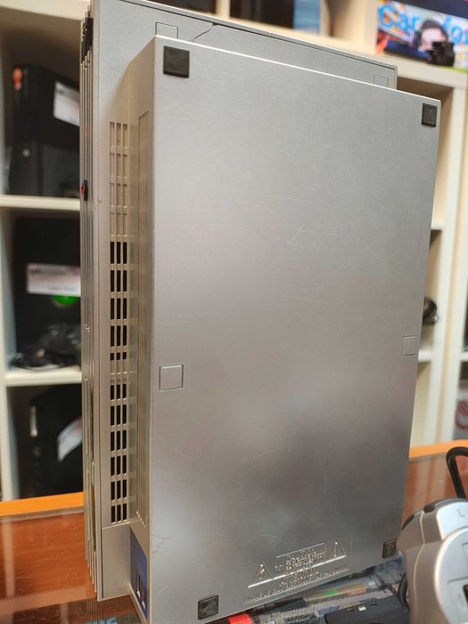 Konsola Playstation 2 Silver Komplet PS2 BDB SklepRetroWWA