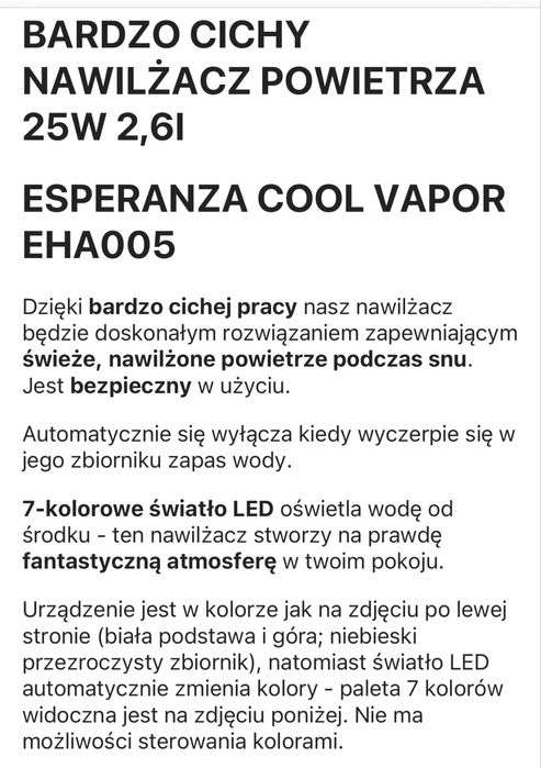 Nawilżacz powietrza