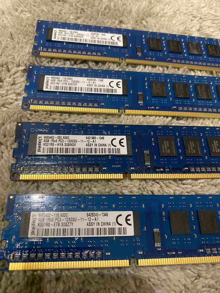 Pamięć Ram KINGSTON 16GB DDR3 1600Mhz gwarancja