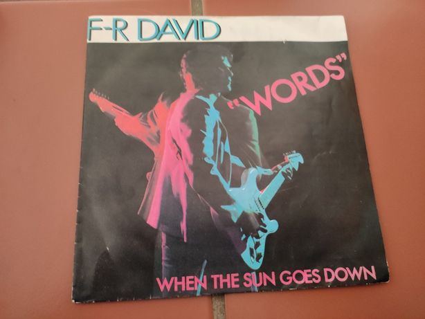Disco Vinil F-R David- Words